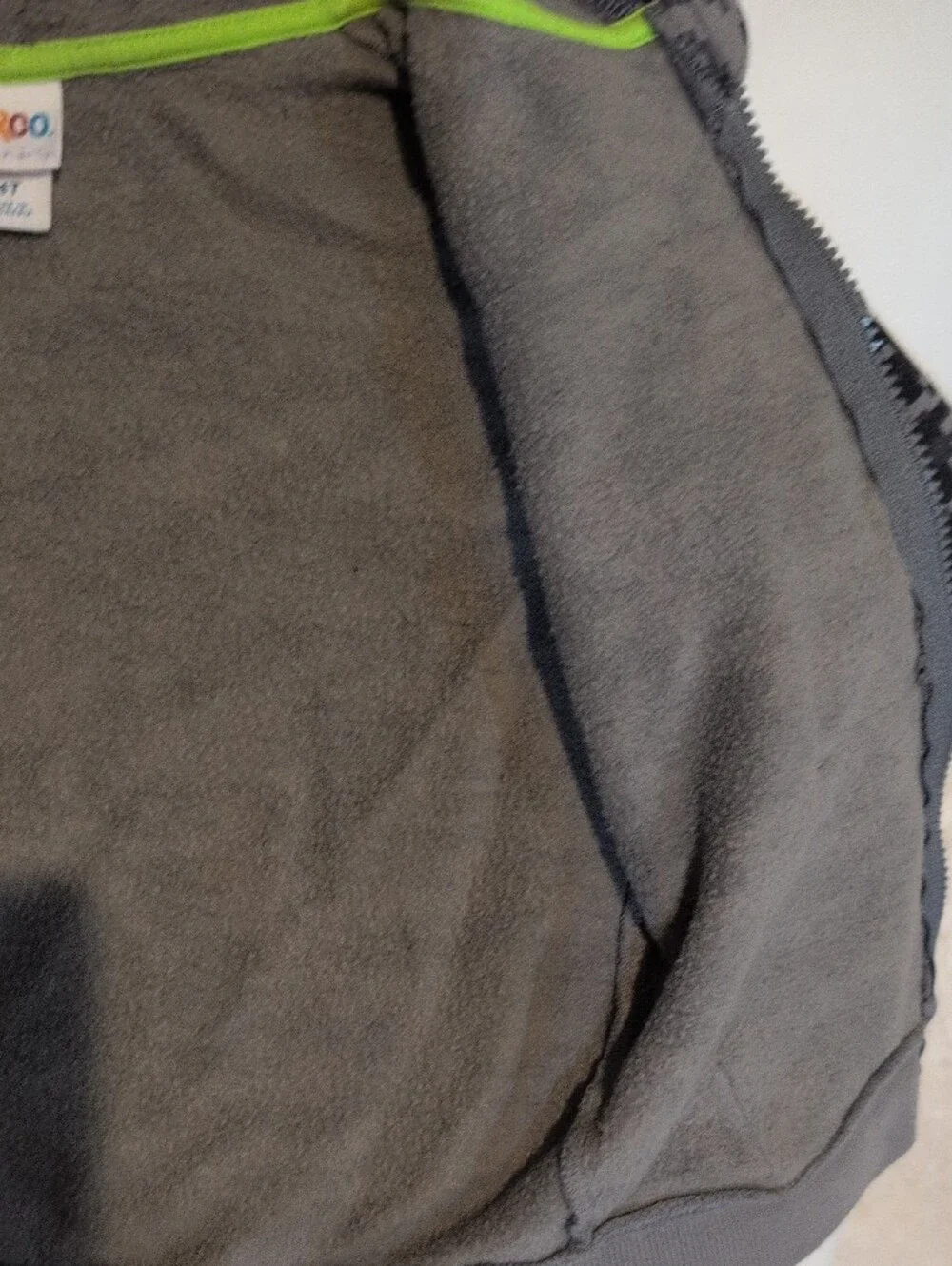 Carter's Black and Gray Digital Camo Zip Hoodie